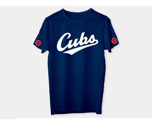 Remera Baseball Mlb Chicago Cubs (002)