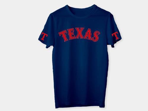Remera Baseball Mlb Texas Rangers (001)