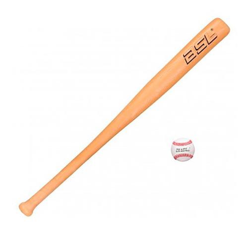 Set Bate De Baseball 24 26 28 Pulgadas + Pelota Bsl