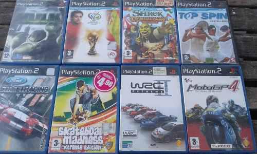 Vendo 8 Juegos De Playstation 2 Originales