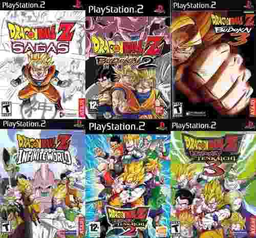 ps2] Saga Dragon Ball (13 Juegos) Para Playstation 2