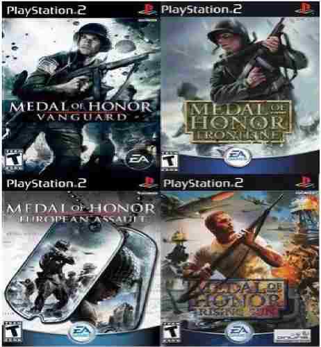 ps2] Saga Medal Of Honor (4 Juegos) Para Playstation 2