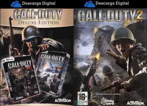 Call Of Duty 1 + 2 - Juegos Pc Digital - Entrega Inmediata!