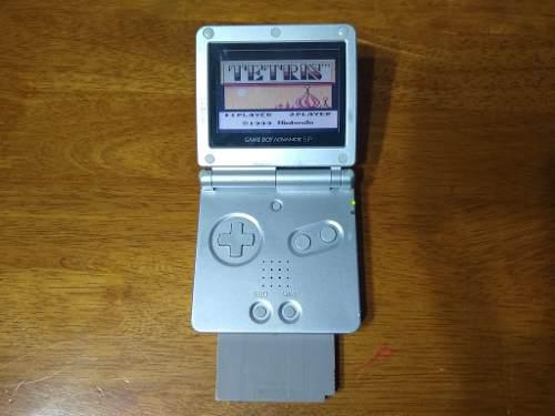 Game Boy Advance Sp Con Cargador Y 4 Juegos