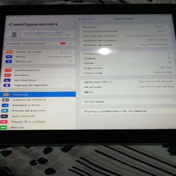 I Pad 6ta Generación 128gb Libre