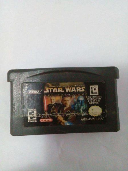 Juego cartucho Gameboy Advance Star Wars episodio II