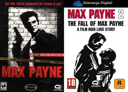 Max Payne 1 + 2 (2 Juegos) Pc Digital - Entrega Inmediata!