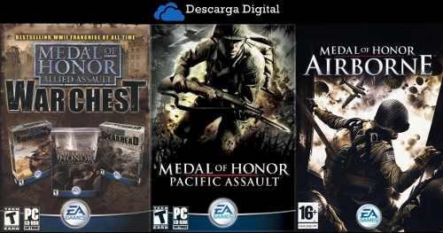 Medal Of Honor (3 Juegos) - Combo Pc Digital