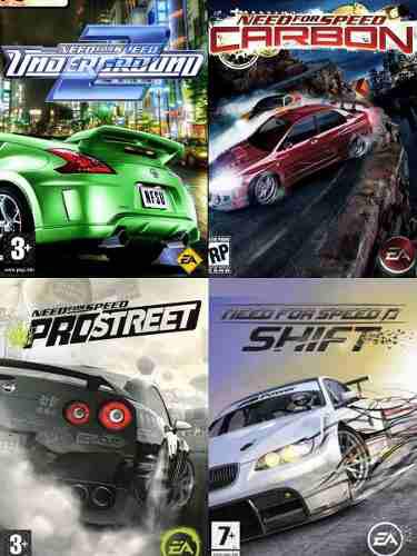 Need For Speed Combo (4 Juegos) - Pc Digital - Entrega Ya!
