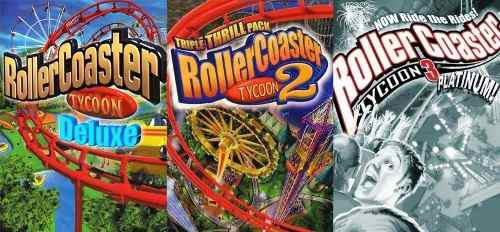 Rollercoaster Tycoon 1 + 2 + 3 (3 Juegos) - Digital Pc