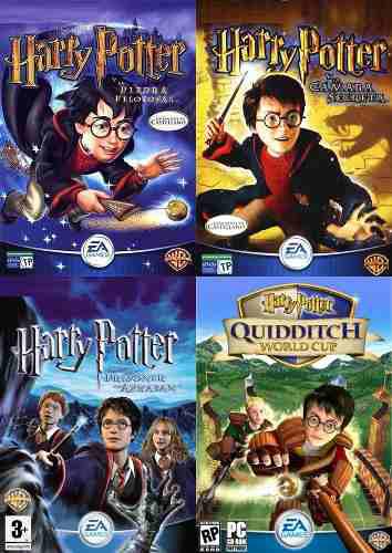 Saga Harry Potter (4 Juegos) - Juegos Pc Digital - Quidditch