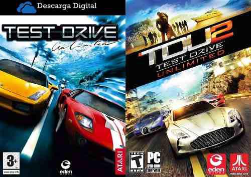 Test Drive Unlimited 1 + 2 (2 Juegos) Pc Digital Entrega Ya!