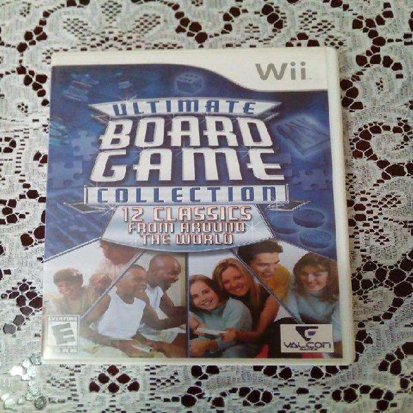 Ultimate board game collection WII NTSC INSERTCOIN