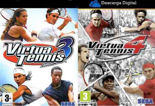 Virtua Tennis 3 + 4 - Juegos Pc Digital - Entrega Ya!