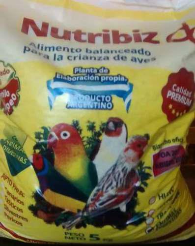 Alimento Para Canarios Bizcocho Nutribiz Premium - Rosario
