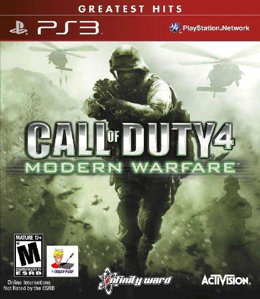 Call Of Dutty 4 Modern Warfare Playstation 3