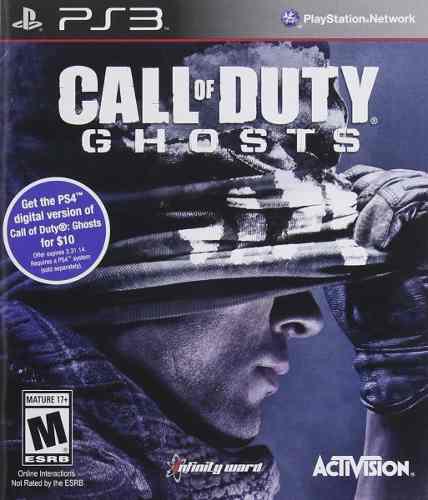 Call Of Duty Ghosts Ps3 Juego Cd Blu-ray Nuevo Original