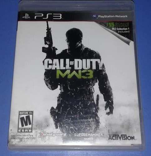 Call Of Duty Mw3 Modern Warfare 3 Ps3 Juego Fisico Cod