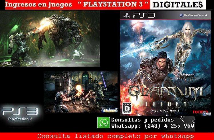 JUEGOS playstation 3