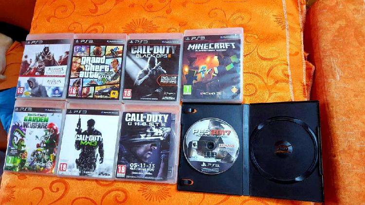 Juegos Playstation 3 originales muy poco uso igual a nuevos