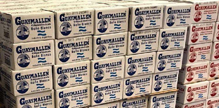 ALFAJORES GUAYMALLEN CAJA DE 40/24UNID BLANCO O NEGRO