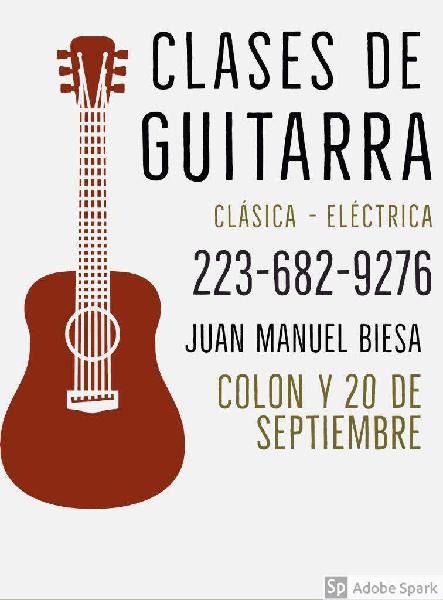 Clases de Guitarra - Mar Del Plata