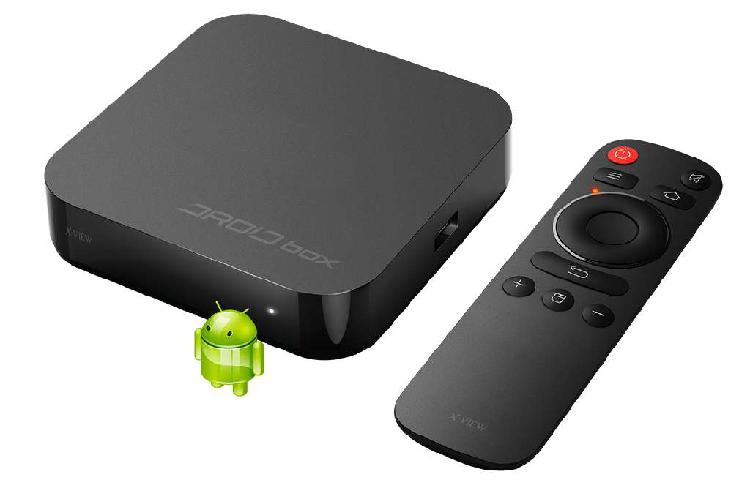 DROID BOX PLUS XVIEW Android tv. Compatible con NETFLIX Y