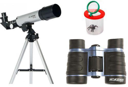 Kingshops Telescopio Hokenn 50360+ Binocular+lupa Investigar
