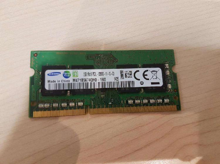 Memoria Ram Notebook 2GB Samsung DDR3