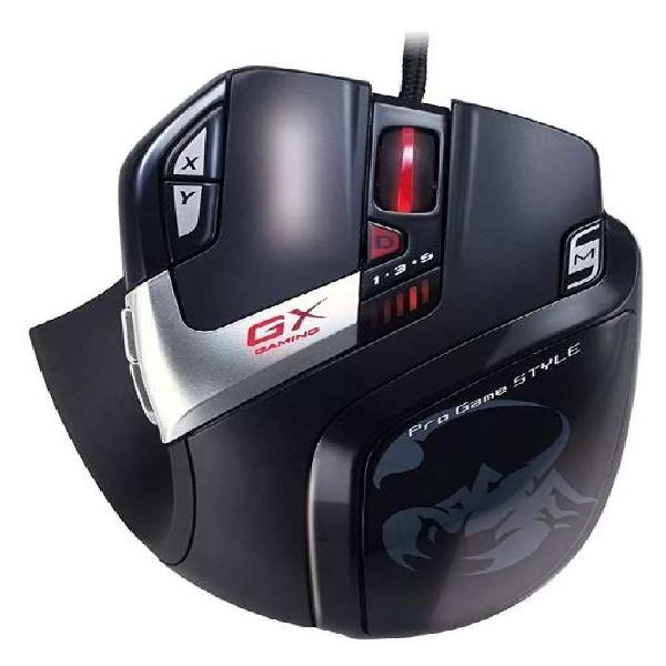 Mouse Genius Gx Death Taker Gaming 9 Botones 5700 Dpi