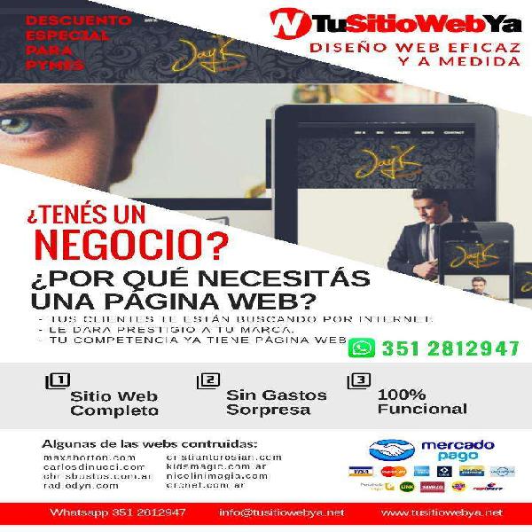 Página Web de Tu Negocio Oferta