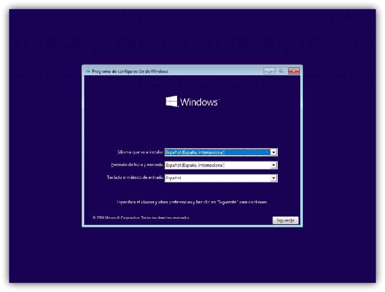 instalo sistema operativo,windows