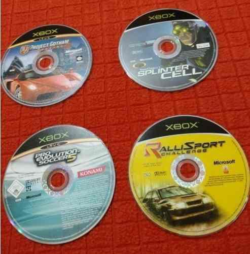 4 Juegos Originales Xbox Clássic.