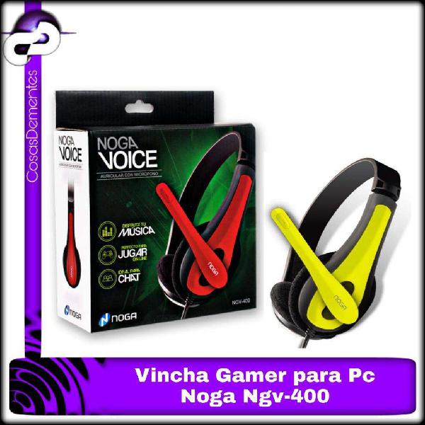 AURICULAR NOGA GAMER VOICE PARA PC NGV400