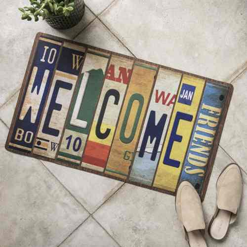 Alfombra Welcome 75x45 Cm.