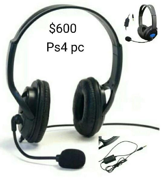 Auriculares para Ps4 con Microfono