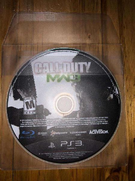 Call Of Duty: Modern Warfare 3 Play Station 3 (PS3)