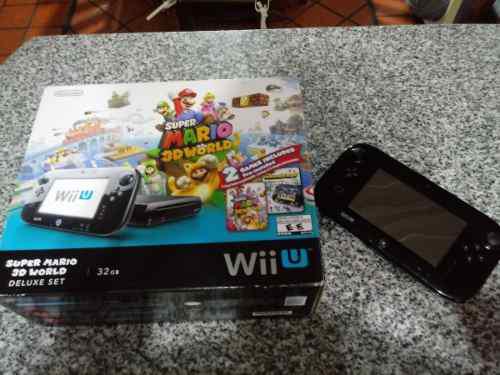 Consola Wii-u Con 5 Juegos Originales