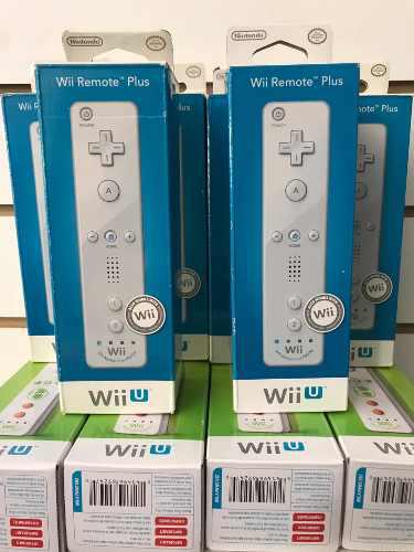 Control Wii Remote Plus Nintendo Wii U/wii Original Sellados