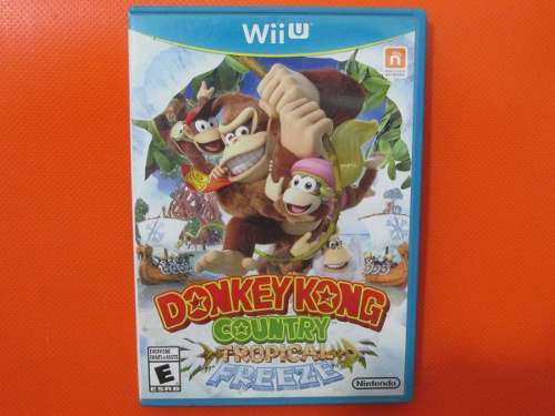 Donkey Kong Tropical Freeze Original Nintendo Wii U Ntsc