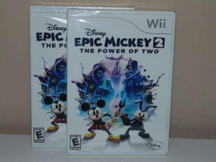 Epic Mickey 2 Wii Nintendo Juego sellado