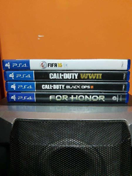 Fifa-call Of Duty-for Honor (juegos Ps4)