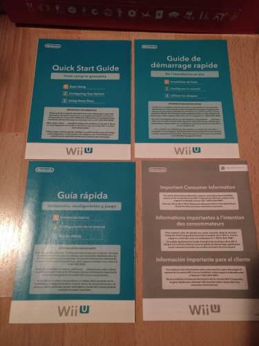 Folletería Y Manual Wii U - Nintendo