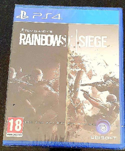 Juego Ps4 Rainbow Six Siege.nuevo