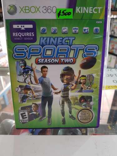 Juego X Box 360 Orig. Kinect Sports Season Two!!zona Norte