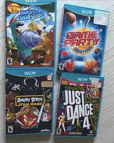 Juegos Wii U Pack 4
