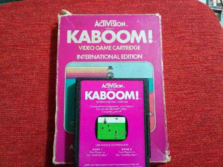 KABOOM atari original