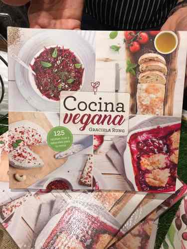 Libro Cocina Vegana Vegetariana De La Chef Graciela Rung