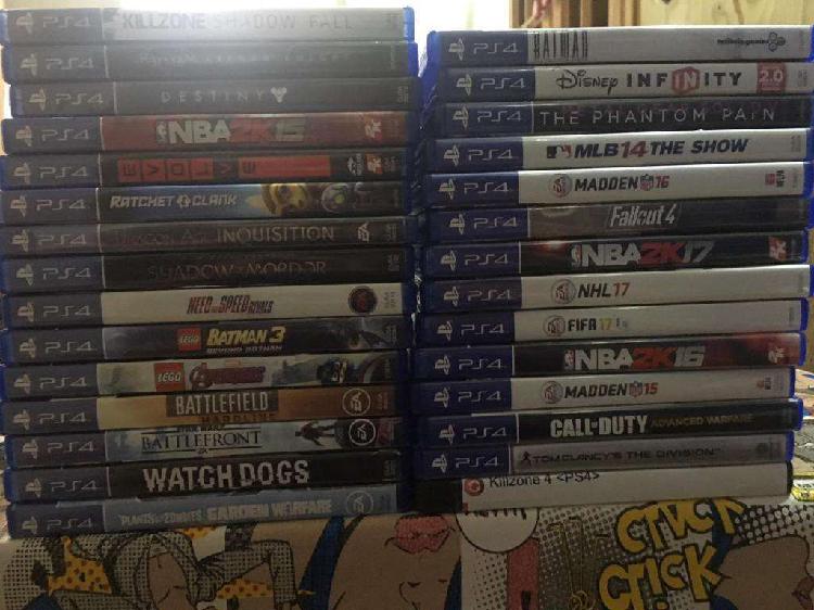 Lote de 29 Juegos Playstation 4 originales