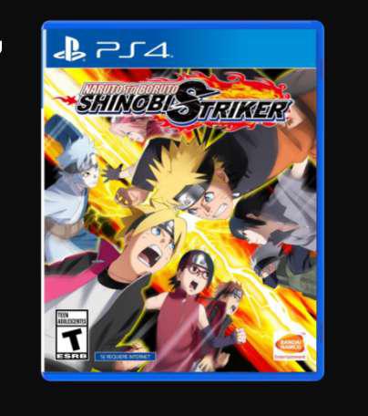 NARUTO TO BORUTO SHINOBI STRIKER JUEGO PS4 FISICO